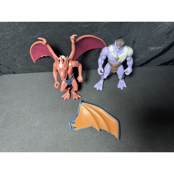 1995 Kenner Gargoyles BROOKLYN & Goliath + Misc Wing Pre-owned VTG 90s - Picture 3 of 8